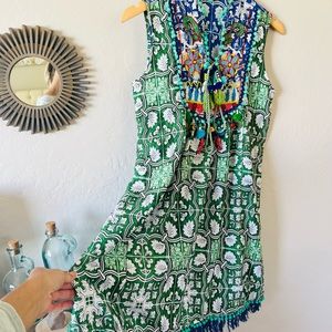 Antica Sartorial by Giacomo Cinque dresses | NWOT sleeveless mini dress artsy